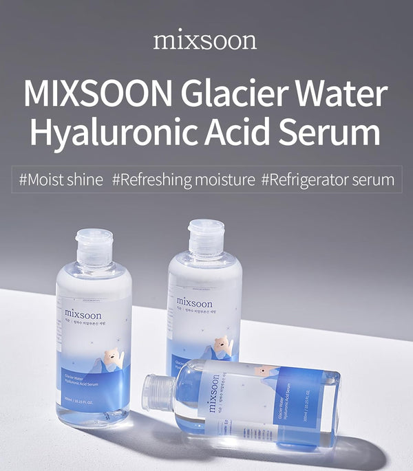 Mixsoon Glacier Water Hyaluronic Acid Serum - 300ML