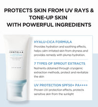 Skin 1004 Hyalu - Cica Water - Fit Sun Serum SPF50+ PA++++ - 50ML