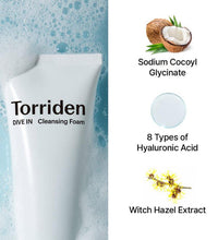 Torriden Dive-in low molecular hyaluronic acid cleansing foam-150ML