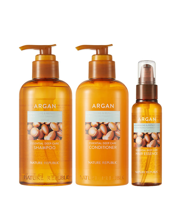 Nature Republic Argan Essential Deep Care Shampoo - Renewal