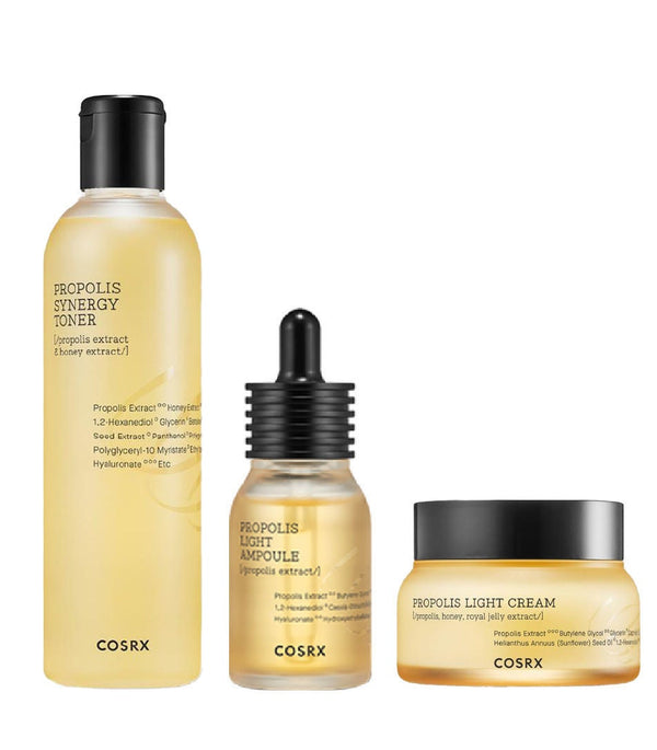 Chicsta Anti Aging Bundle Full Fit Propolis Set by Cosrx