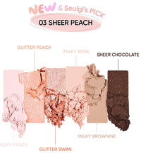 Amuse Eye Vegan Sheer Palette - 03 Sheer Peach