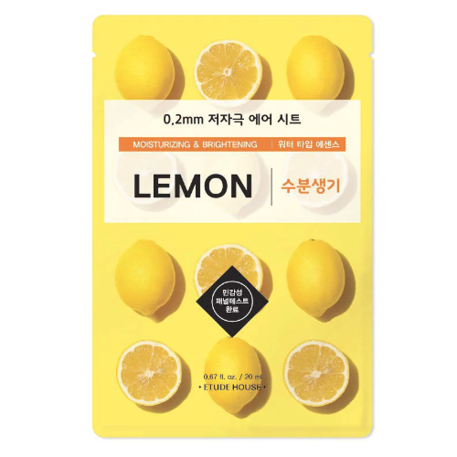 Etude House Lemon Moisturizing And Brightening Therapy Air Mask