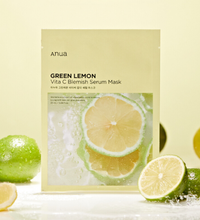 Anua Green Lemon Vita C Blemish Serum Mask (10PCS)