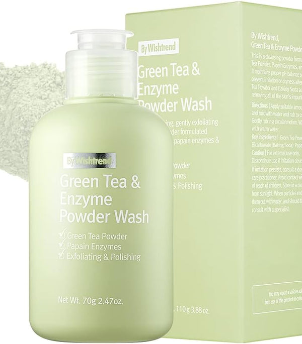 By Wishtrend Green Tea & Enzyme Powder Wash - 110G