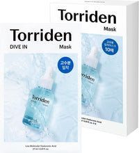 Torriden Dive - In Low Molecular Hyaluronic Acid Mask Pack - 27ML *10EA