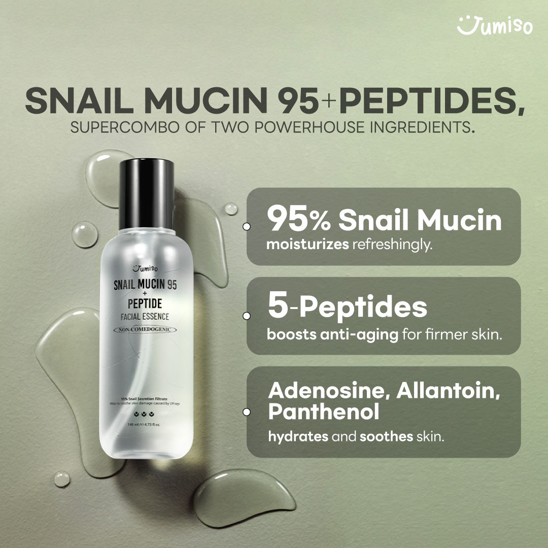 Jumiso Snail Mucin 95 + Peptide Facial Essence - 140ML