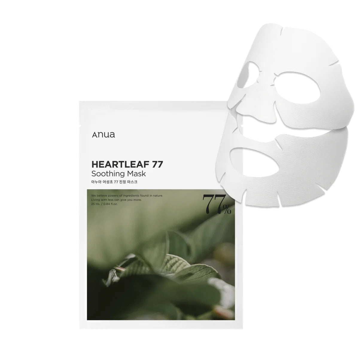Anua Heartleaf 77% Soothing Sheet Mask 25ML (10PCS)