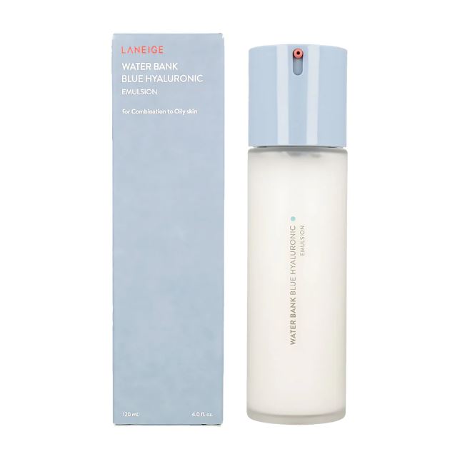 Laneige Water Bank Blue Hyaluronic Emulsion for Normal to Dry Skin