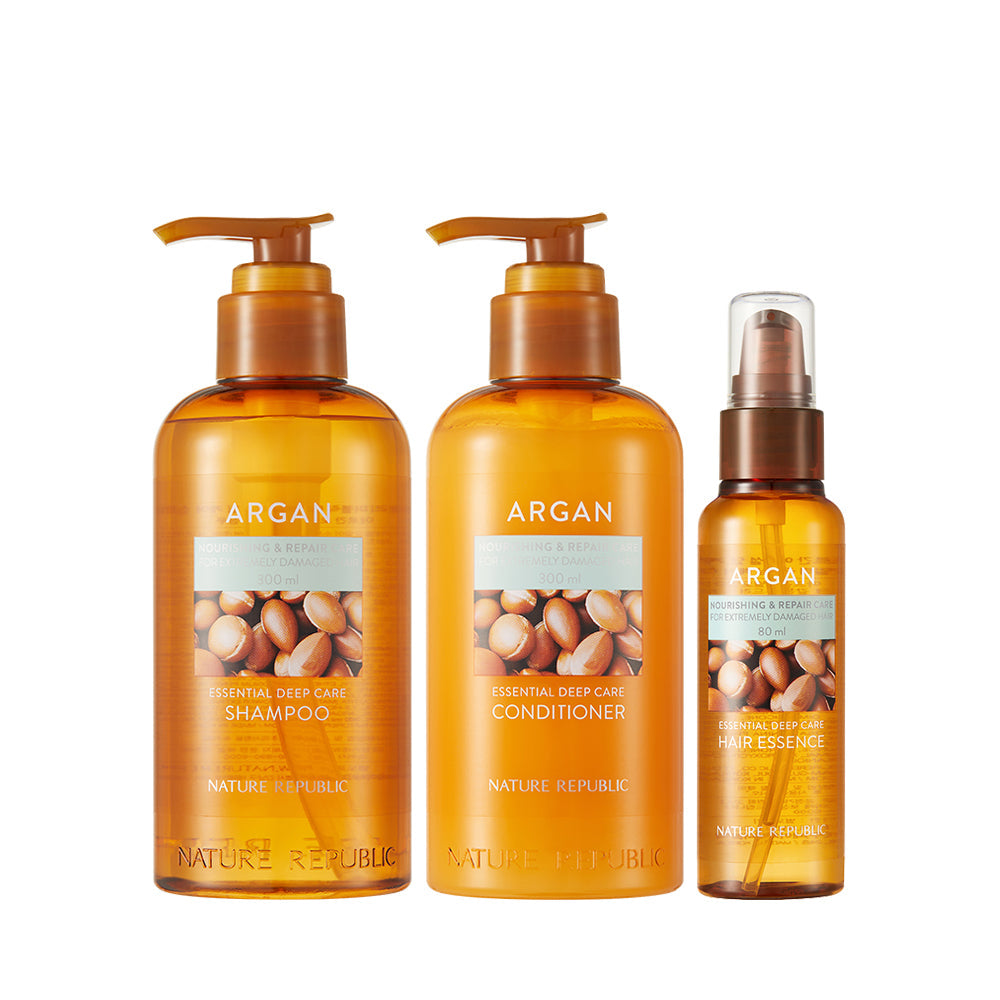 Nature Republic Argan Essential Deep Care Shampoo - Renewal