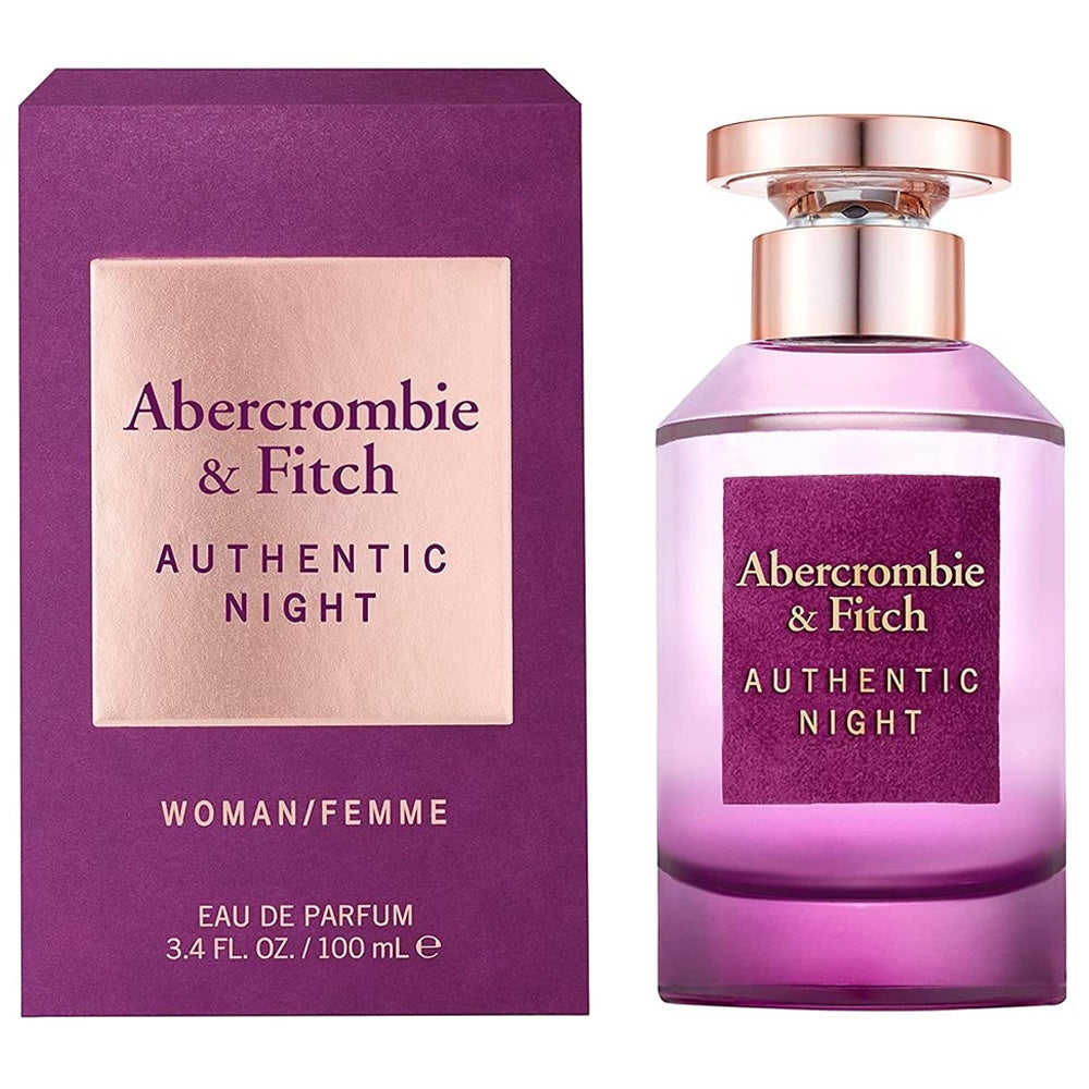 Abercrombie & Fitch Authentic Night For Women - EDP 100ML