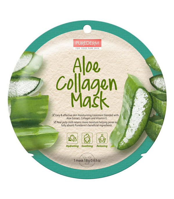 Purederm Aloe collagen Circle Mask