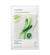 Innisfree My Real Squeeze Mask Ex - Cucumber