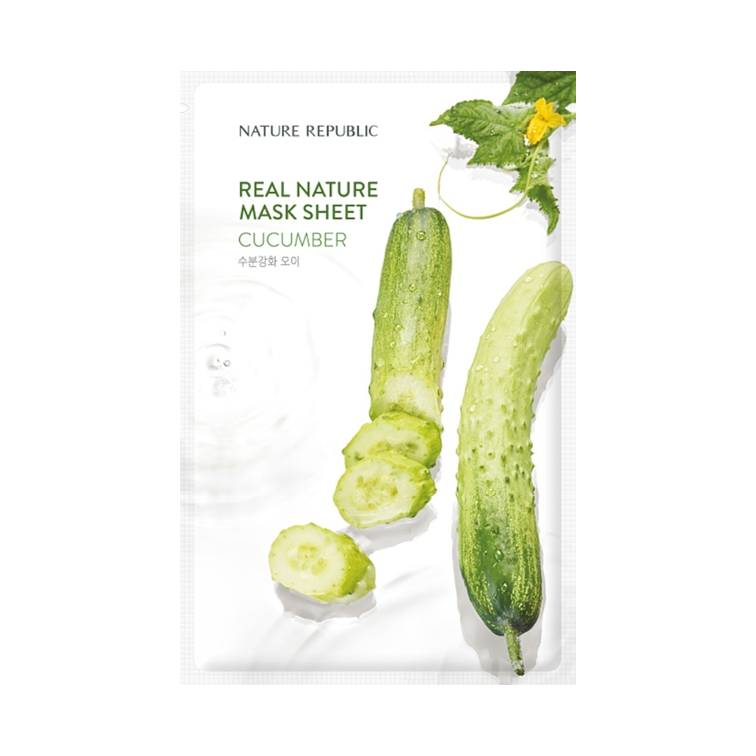 Nature Republic Real Nature Mask Sheet - Cucumber