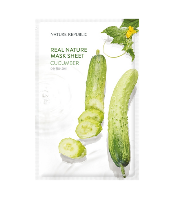 Nature Republic Real Nature Mask Sheet - Cucumber
