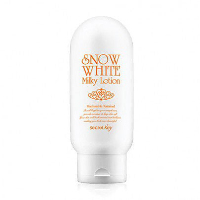 Snow White Milky Lotion for Whitening Skin by Secret Key