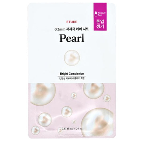 ETUDE HOUSE 0.2MM THERAPY AIR SHEET MASK -PEARL