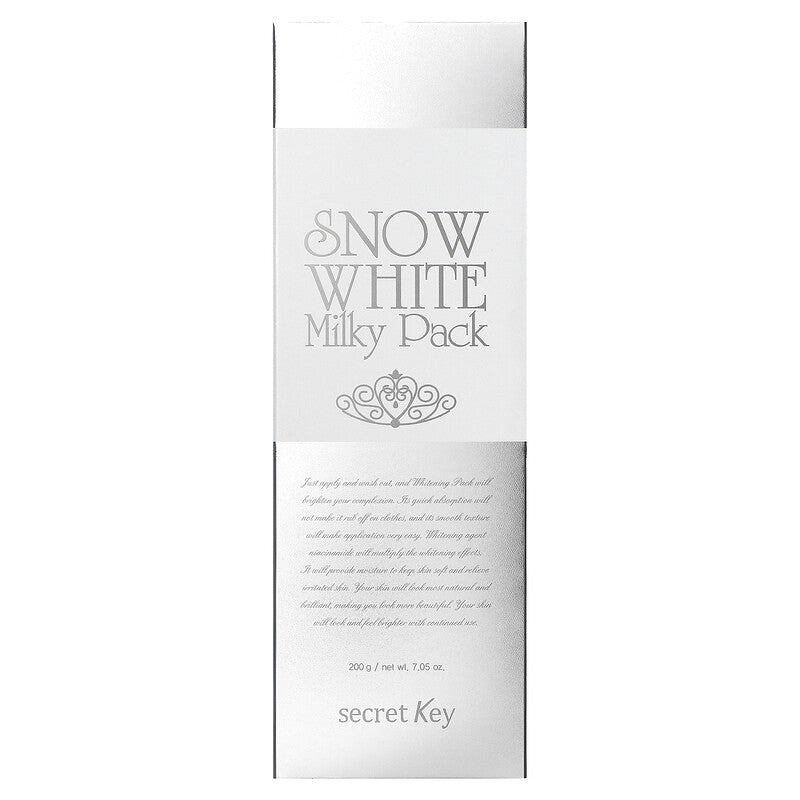 Snow White Milky Pack for Whitening Skin
