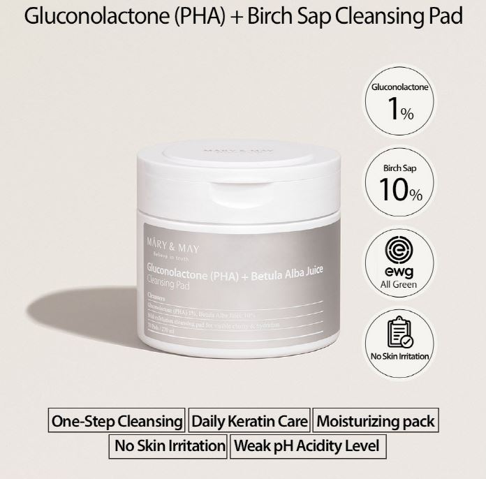 Mary & May Cleansing Pad for Sensitive Skin