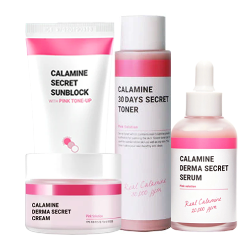 Calamine 4 Steps Basic Care Set by K - Secret