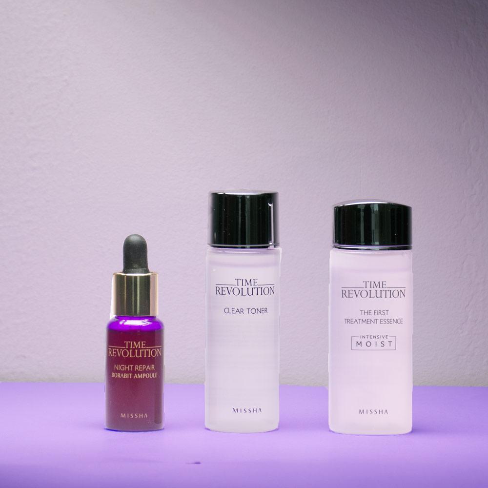 Time Revolution Best Seller Trial Kit (Trial Kit Of Deluxe Miniatures)-Simple-Missha-Chicsta