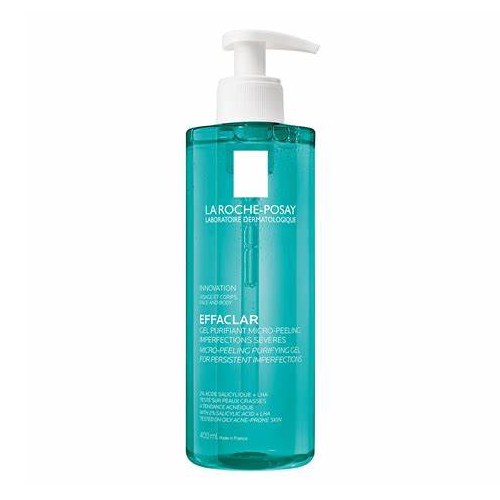 La Roche-Posay Effaclar Micro-Peeling Purifying Gel for Face and Body Wash - 400ml