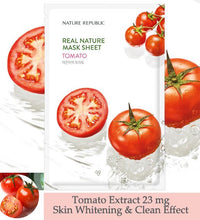 Nature Republic Real Nature Mask Sheet - Tomato