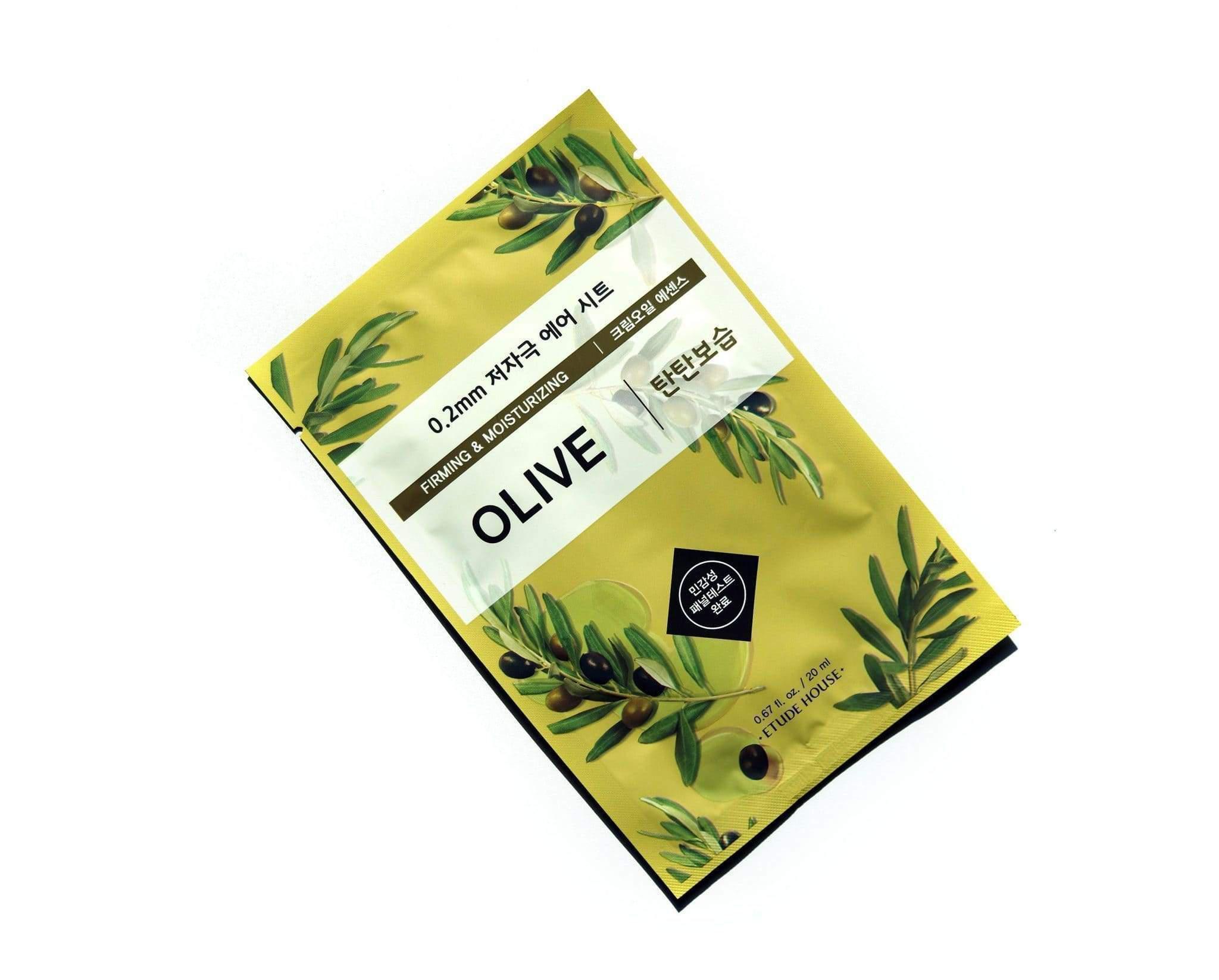 0.2 Therapy Air Mask 20ml #Olive Firming and Moisturizing-Simple-Etude House-Chicsta