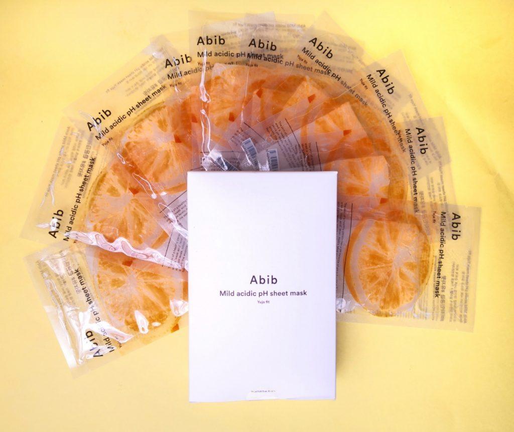 Abib Mild Acidic PH Sheet Mask Yuja Fit - 1 Sheet