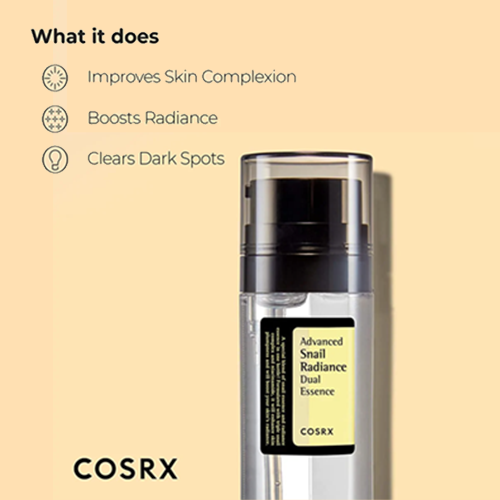 Cosrx Advanced Snail Radiance Dual Essence