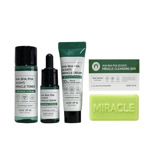 Some by Mi  12 in 1 Bundle Treatment for Acne Pimple | Anti - Aging and Serum Travel Kit