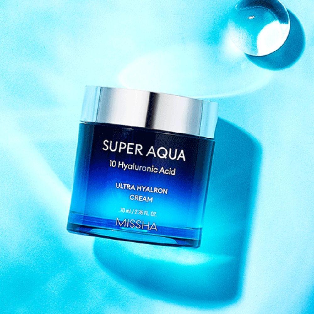Super Aqua Ultra Hyalron Balm Cream Original (The Final Step In Your Skin Care Routine)-Simple-Missha-Chicsta
