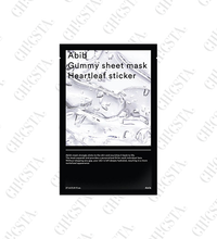 Abib Gummy Sheet Mask Heartleaf Sticker - 10 Sheets