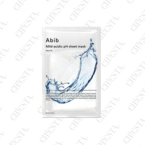 Abib Mild Acidic PH  Sheet Mask Aqua Fit - 1 Sheet