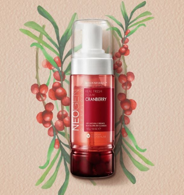 Neogen Dermalogy Cranberry Foam Cleanser for Dry Skin - 160G