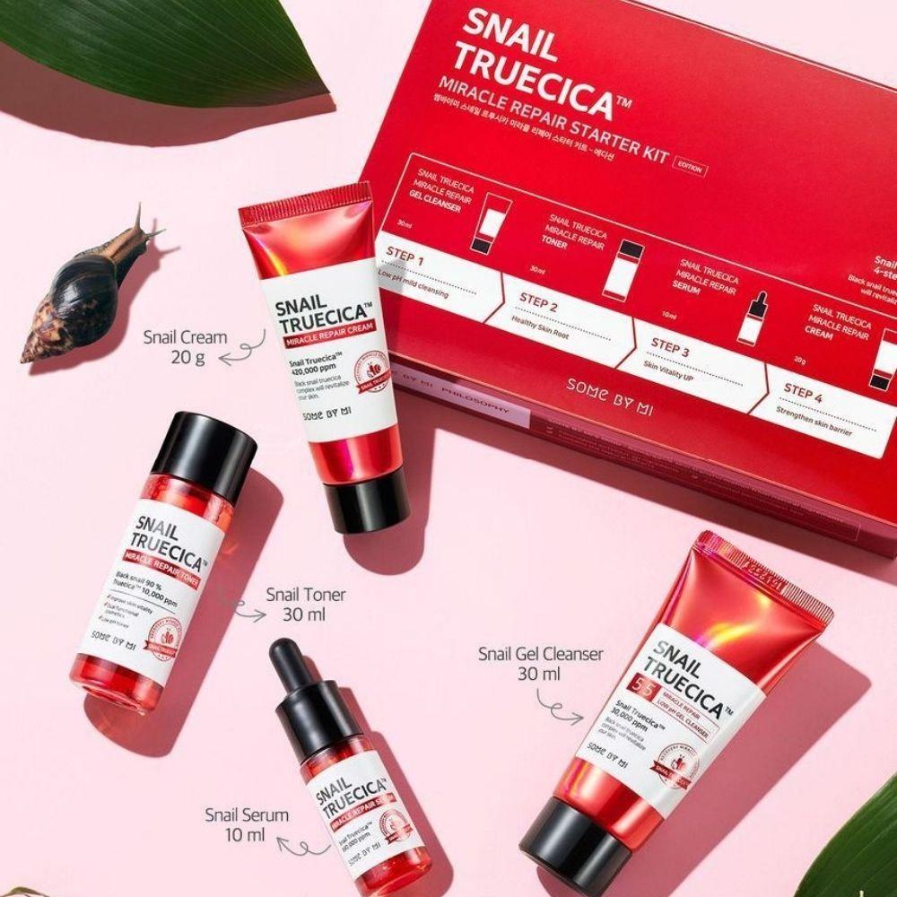 Snail Truecica Miracle Repair Starter Kit (Fade Away Scars)-Simple-Some By Mi-Chicsta