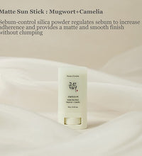 Beauty of Joseon Matte Sun Stick: Mugwort + Camelia (SPF50+ PA++++) - 18g.